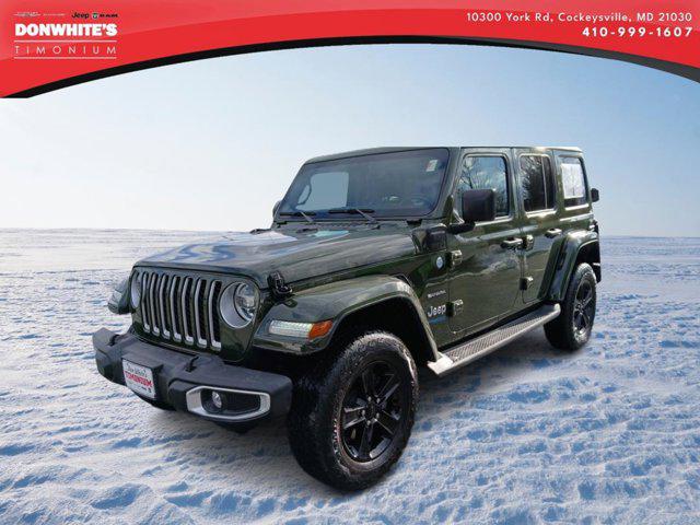 2021 Jeep Wrangler 4xe Unlimited Sahara 4x4