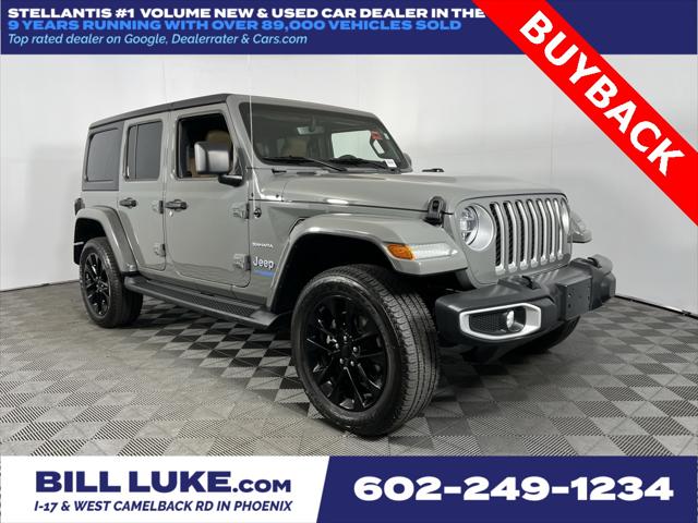 2021 Jeep Wrangler 4xe Unlimited Sahara 4x4