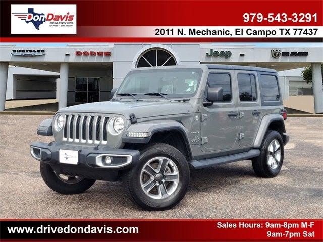 2019 Jeep Wrangler Unlimited Sahara 4x4