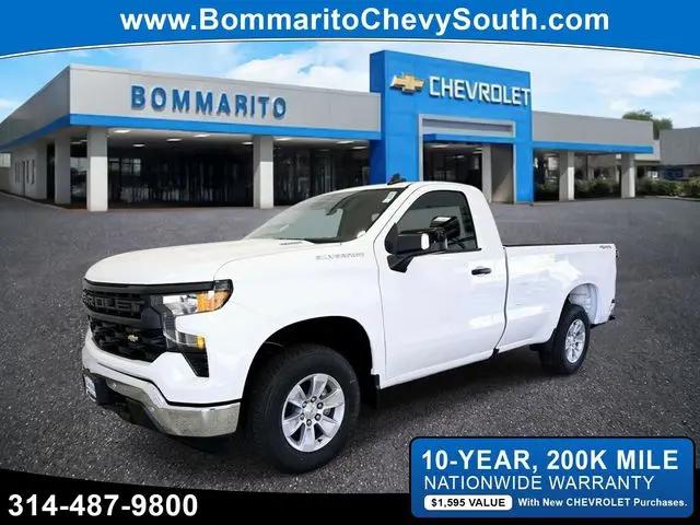 2024 Chevrolet Silverado 1500 4WD Regular Cab Long Bed WT for sale in St. Louis, MO