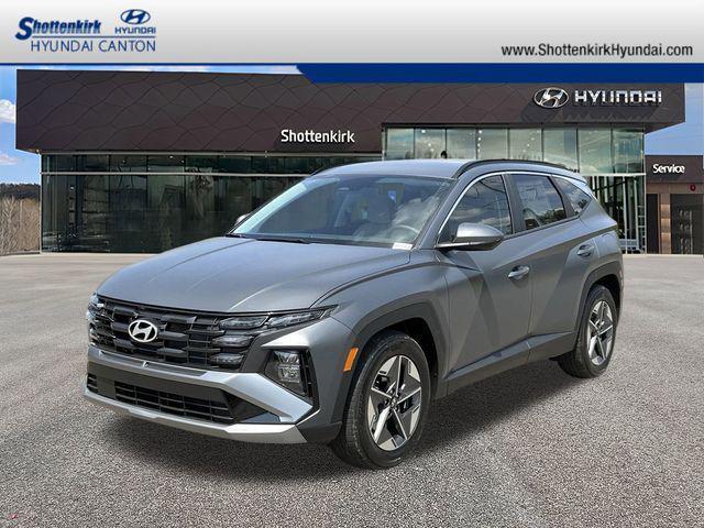 Ecotronic Gray Matte 2025 Hyundai Tucson SEL FWD SUV / Crossover Front-Wheel Drive Automatic
