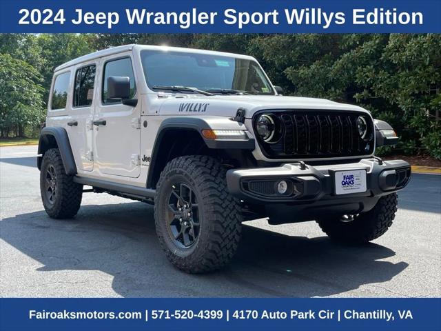 2024 Jeep Wrangler WRANGLER 4-DOOR WILLYS