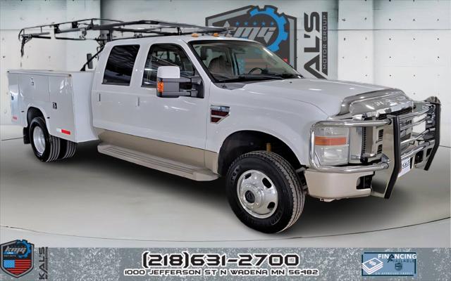 2008 Ford F-350 Lariat 4dr Crew Cab 4WD LB DRW for sale in North Wadena, MN