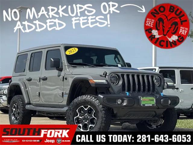 2023 Jeep Wrangler 4xe Rubicon 4x4