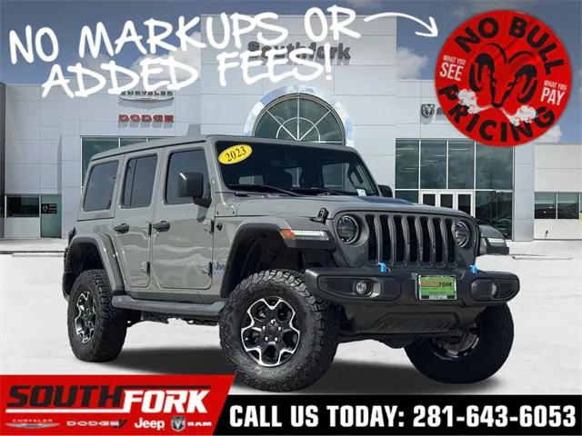 2023 Jeep Wrangler 4xe Rubicon 4x4
