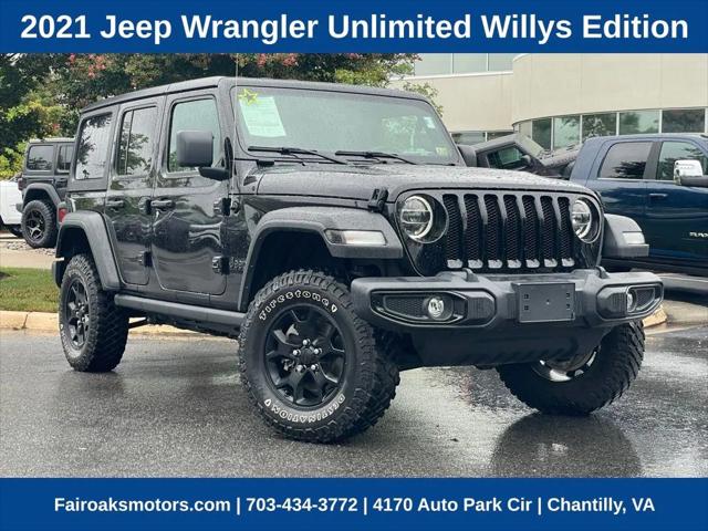 2021 Jeep Wrangler Unlimited Willys 4x4