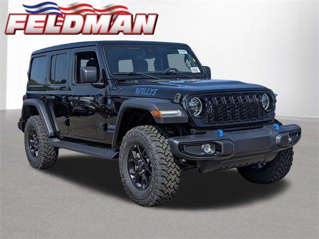 2024 Jeep Wrangler 4xe WRANGLER 4-DOOR WILLYS 4xe