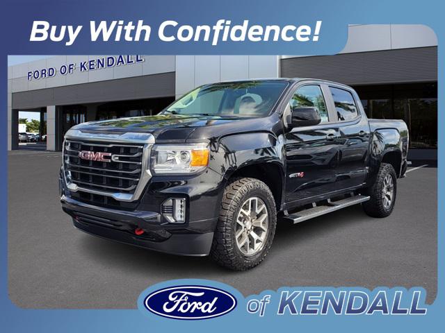 2021 GMC Canyon 4WD Crew Cab Short Box AT4 - Cloth for sale in Miami, FL