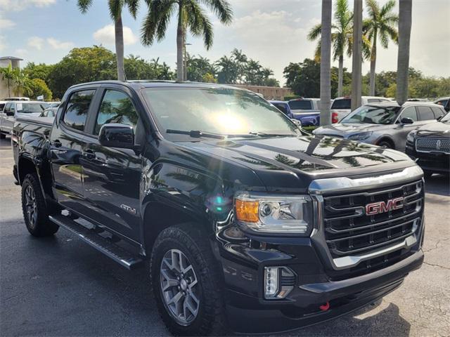 2021 GMC Canyon 4WD Crew Cab Short Box AT4 - Cloth