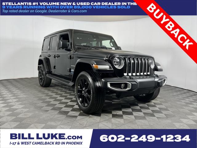 2021 Jeep Wrangler 4xe Unlimited Sahara 4x4