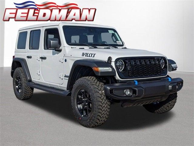 2024 Jeep Wrangler 4xe WRANGLER 4-DOOR WILLYS 4xe