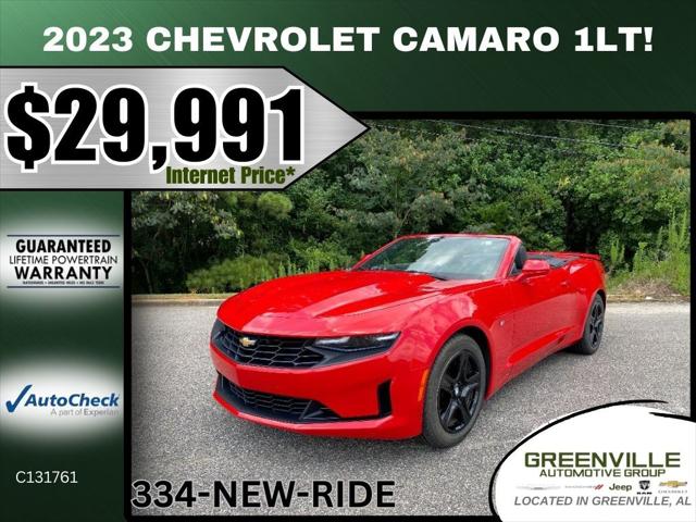 2023 Chevrolet Camaro RWD Convertible 1LT