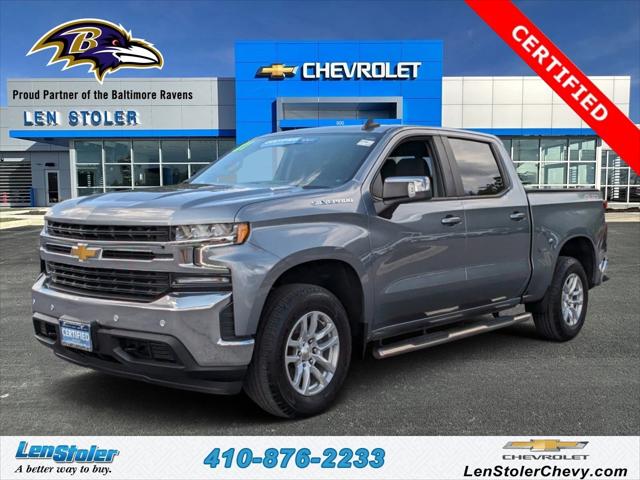 2021 Chevrolet Silverado 1500 4WD Crew Cab Short Bed LT