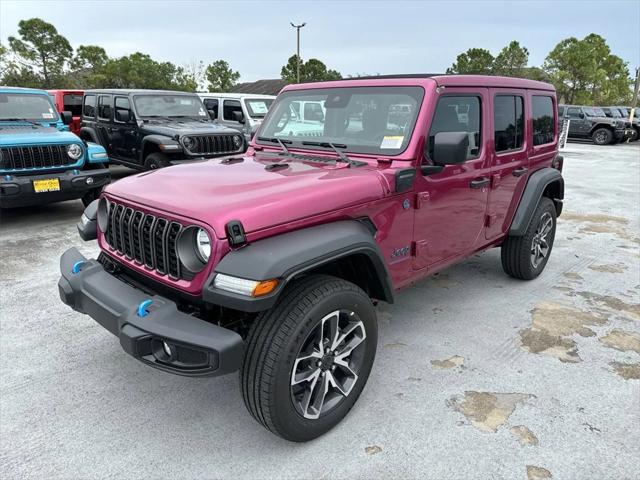 2024 Jeep Wrangler 4xe WRANGLER 4-DOOR SPORT S 4xe