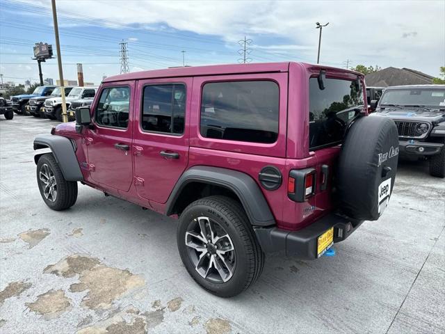 2024 Jeep Wrangler 4xe WRANGLER 4-DOOR SPORT S 4xe