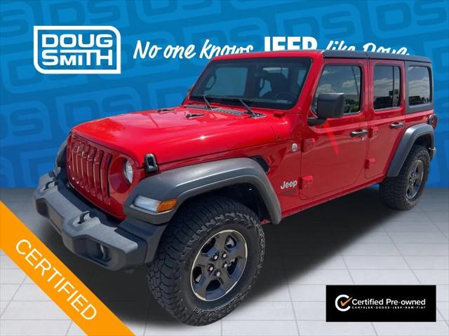 2020 Jeep Wrangler Unlimited Sport S 4X4