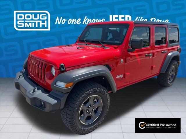 2020 Jeep Wrangler Unlimited Sport S 4X4