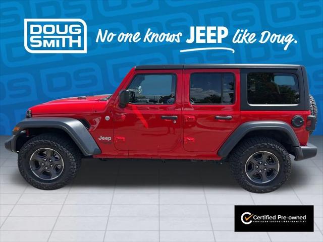 2020 Jeep Wrangler Unlimited Sport S 4X4