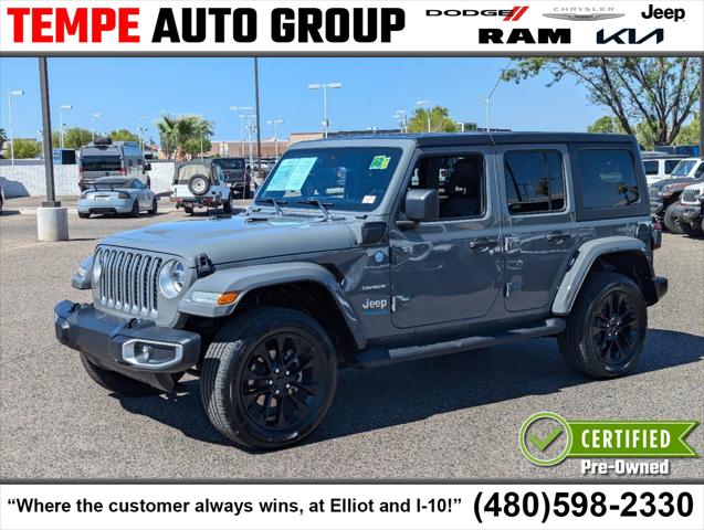 2021 Jeep Wrangler 4xe Unlimited Sahara 4x4