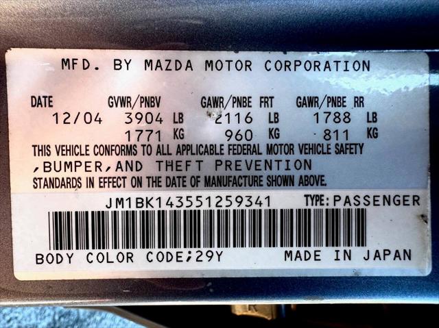 2005 Mazda Mazda3 s