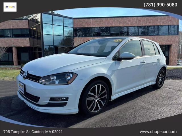 2015 Volkswagen Golf TSI SE 4-Door for sale in Canton, MA