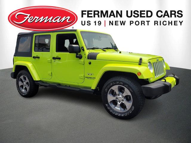 2017 Jeep Wrangler Unlimited Sahara 4x4 for sale in New Port Richey, FL
