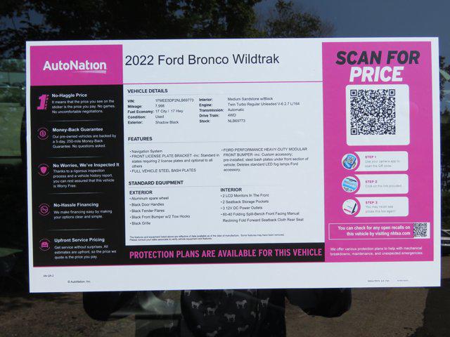 2022 Ford Bronco Wildtrak