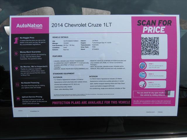 2014 Chevrolet Cruze 1LT Auto
