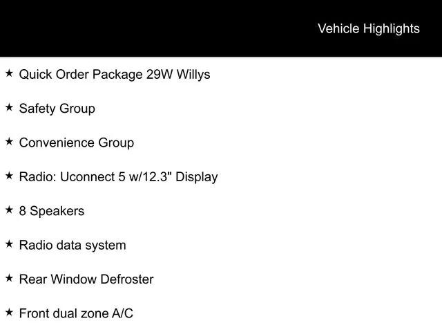 2024 Jeep Wrangler 4xe WRANGLER 4-DOOR WILLYS 4xe