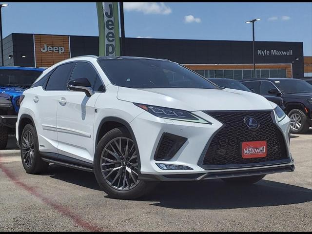 2022 Lexus RX 450h F SPORT Handling