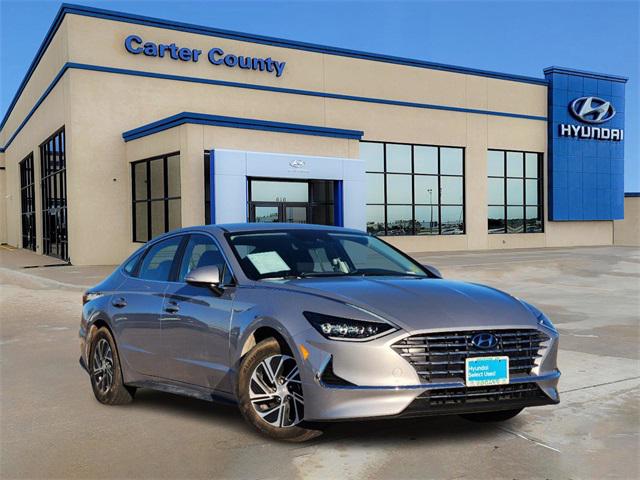 2023 Hyundai Sonata Hybrid Blue