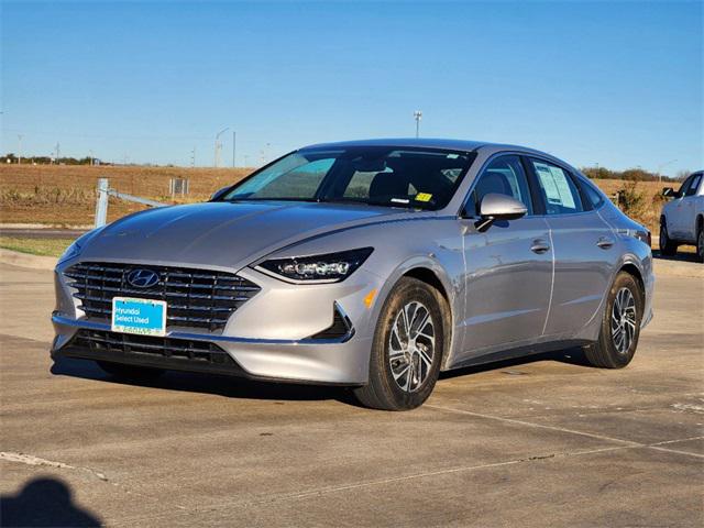 2023 Hyundai Sonata Hybrid Blue