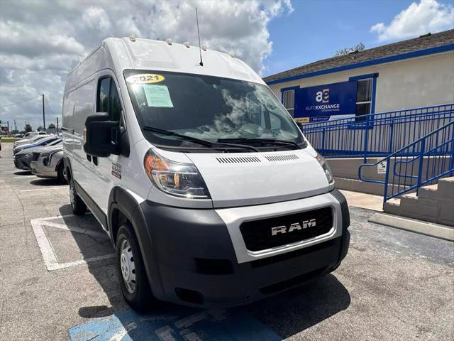 2021 Ram ProMaster Cargo Van High Roof 136" WB for sale in Kissimmee, FL