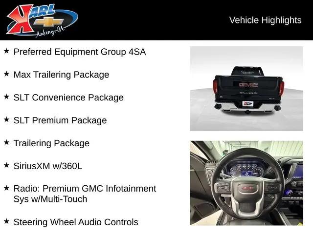 2021 GMC Sierra 1500 4WD Crew Cab Short Box SLT