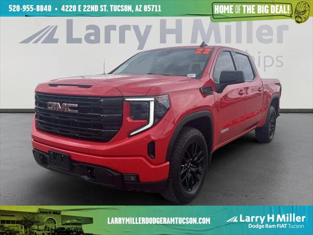 2022 GMC Sierra 1500 4WD Crew Cab Short Box Elevation with 3SB