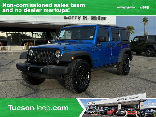 2016 Jeep Wrangler Unlimited Willys Wheeler