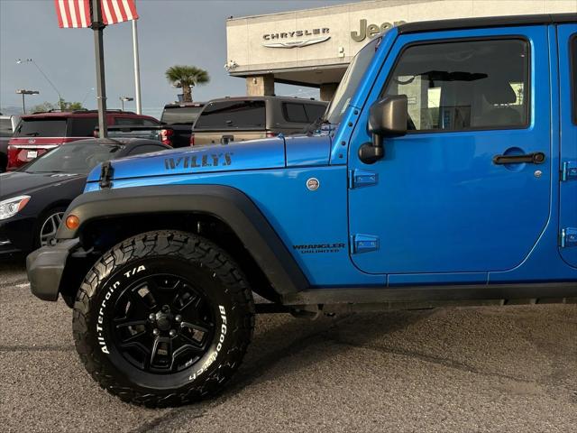 2016 Jeep Wrangler Unlimited Willys Wheeler