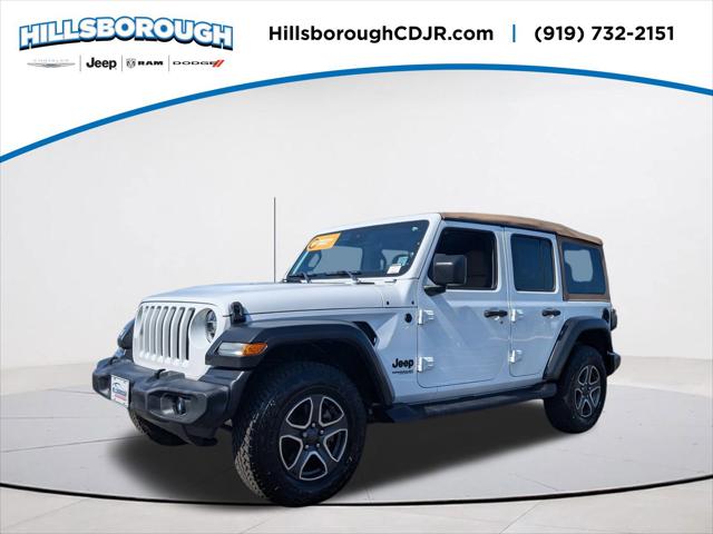 2020 Jeep Wrangler Unlimited Black and Tan 4X4