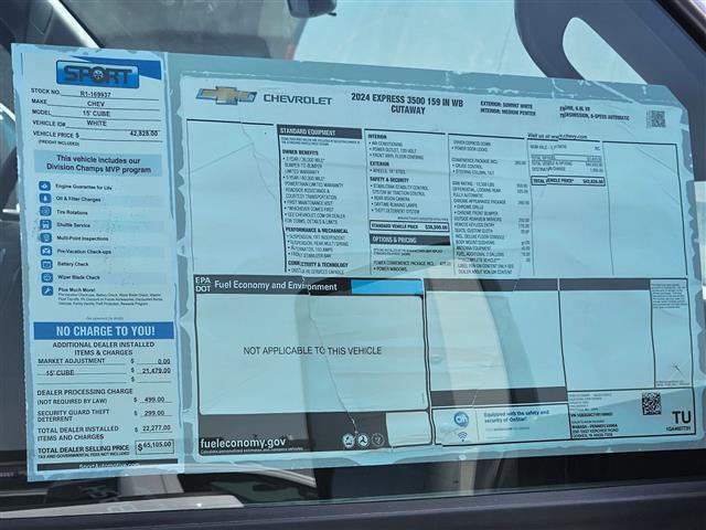 2024 Chevrolet Express Cutaway Work Van