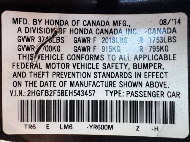 2014 Honda Civic LX