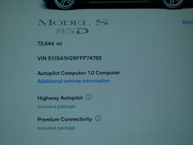 2015 Tesla Model S 85D