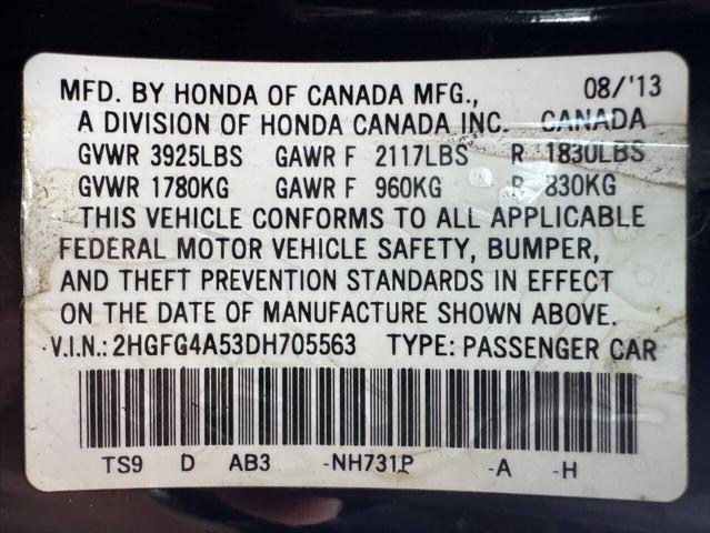 2013 Honda Civic Si