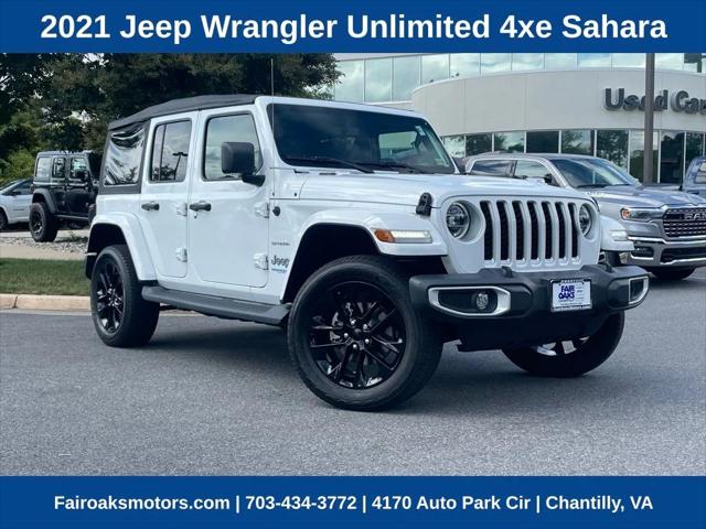 2021 Jeep Wrangler 4xe Unlimited Sahara 4x4