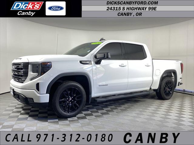 2022 GMC Sierra 1500 4WD Crew Cab Short Box Elevation with 3SB