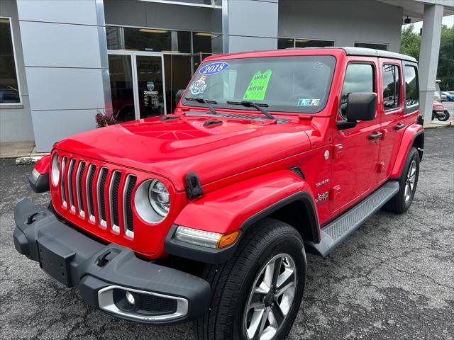 2018 Jeep Wrangler Unlimited Sahara 4x4