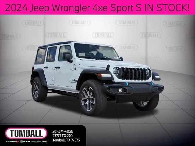 2024 Jeep Wrangler 4xe WRANGLER 4-DOOR SPORT S 4xe