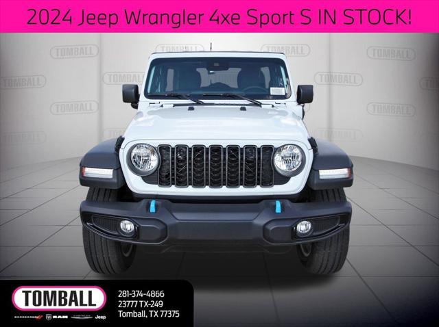 2024 Jeep Wrangler 4xe WRANGLER 4-DOOR SPORT S 4xe