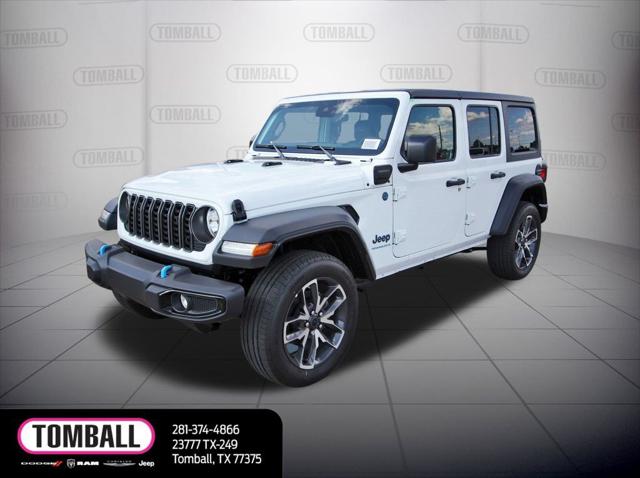 2024 Jeep Wrangler 4xe WRANGLER 4-DOOR SPORT S 4xe