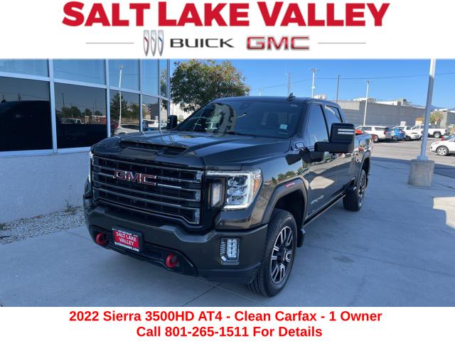 2022 GMC Sierra 3500HD 4WD Crew Cab Standard Bed AT4