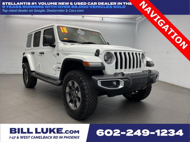 2018 Jeep Wrangler Unlimited Sahara 4x4